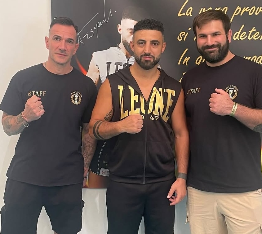Lo staff della Bellatorum Gym in palestra